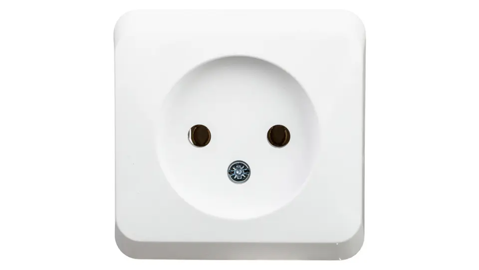 ⁨Prima Single socket b/u 16A IP20 white GWN-120P WDE001000⁩ at Wasserman.eu