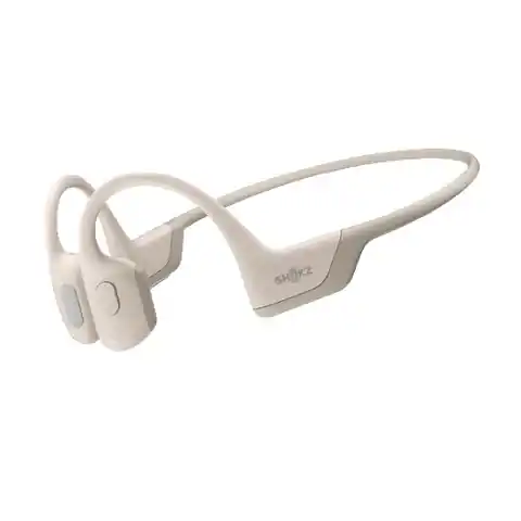 ⁨SHOKZ OpenRun Pro Headset Wireless Neck-band Calls/Music Bluetooth Beige⁩ at Wasserman.eu