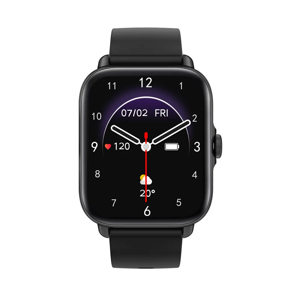 ⁨Denver SWC-363 smartwatch / sport watch 4.32 cm (1.7") IPS Digital Touchscreen Black⁩ at Wasserman.eu