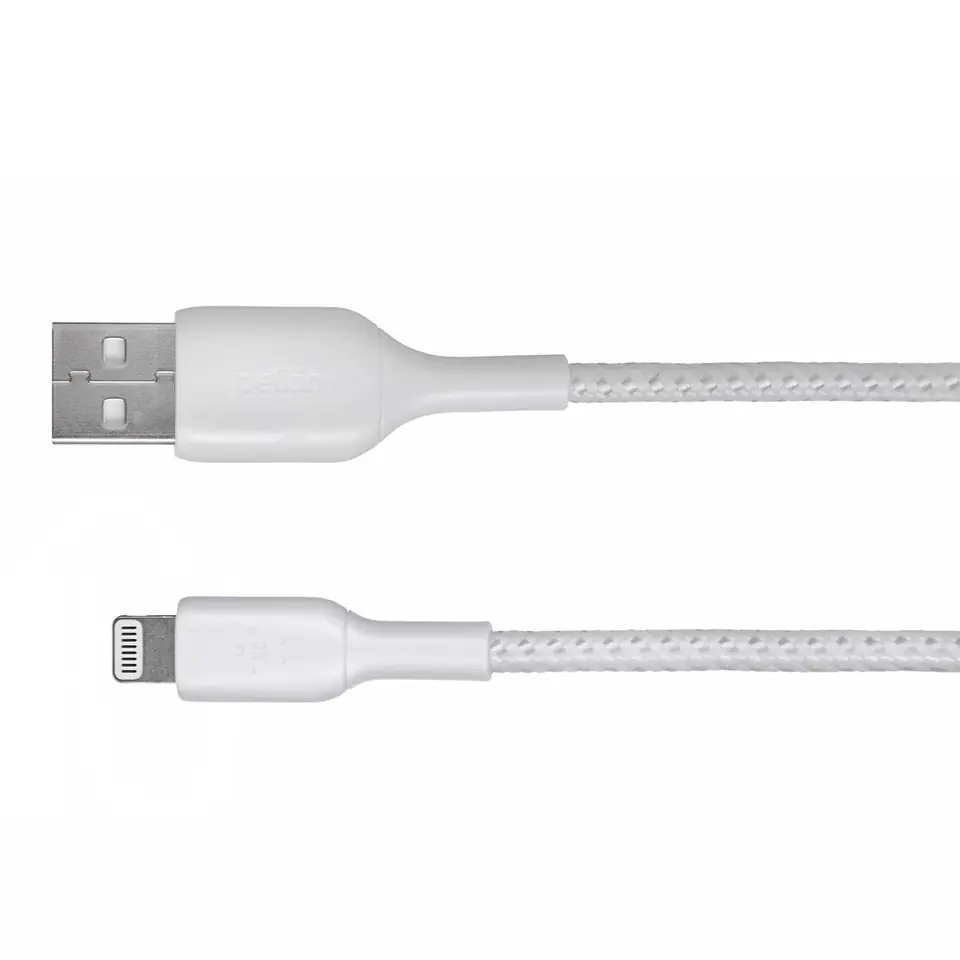 ⁨BELKIN KABEL USB A - LIGHTNING, 1M, BIAŁY⁩ w sklepie Wasserman.eu