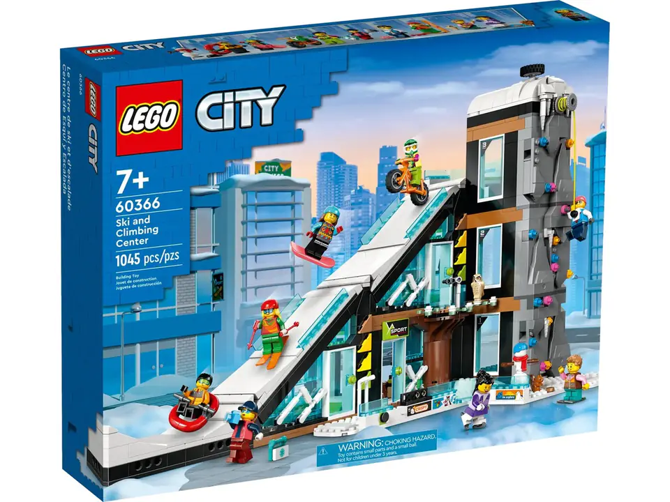 ⁨LEGO CITY 60366 SKI AND CLIMBING CENTER⁩ at Wasserman.eu