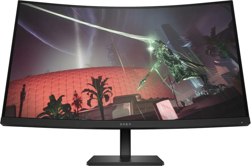 ⁨HP OMEN by HP 32c computer monitor 80 cm (31.5") 2560 x 1440 pixels Quad HD Black⁩ at Wasserman.eu