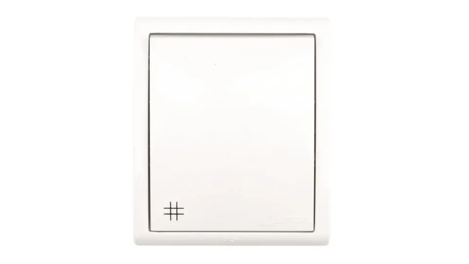 ⁨Simon Aquarius Cross-lock switch IP54 white AQW7/11⁩ at Wasserman.eu