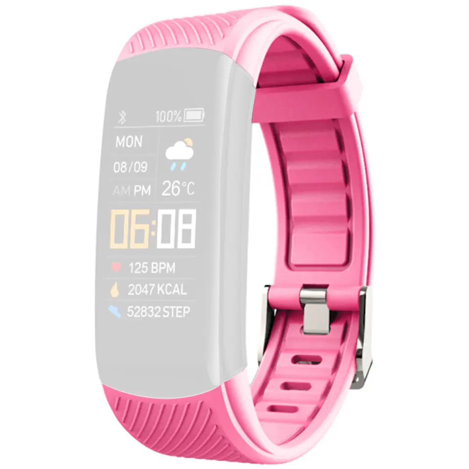 ⁨Pasek GIEWONT Fit&GO do GW200 GWP200-4- Think Pink⁩ w sklepie Wasserman.eu
