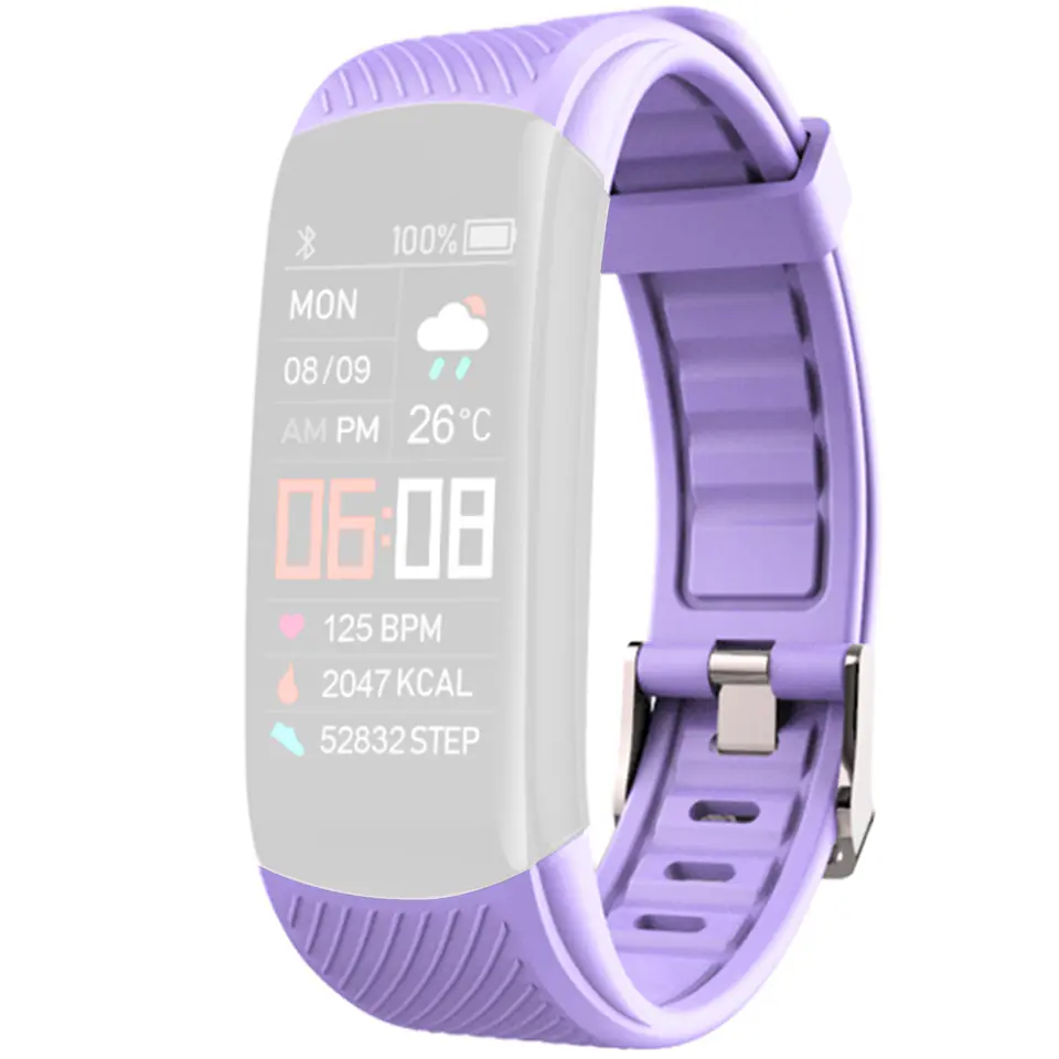 ⁨Pasek GIEWONT Fit&GO do GW200 GWP200-8 - Lavender⁩ w sklepie Wasserman.eu