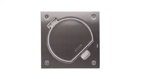 ⁨Simon Connect KSE IP66 box insert with cover without socket stainless steel KSE0/23/72⁩ at Wasserman.eu