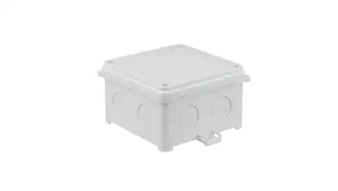 ⁨Box n/t hermetic hollow 98x98x60mm IP67 white N90x90S 35135206⁩ at Wasserman.eu