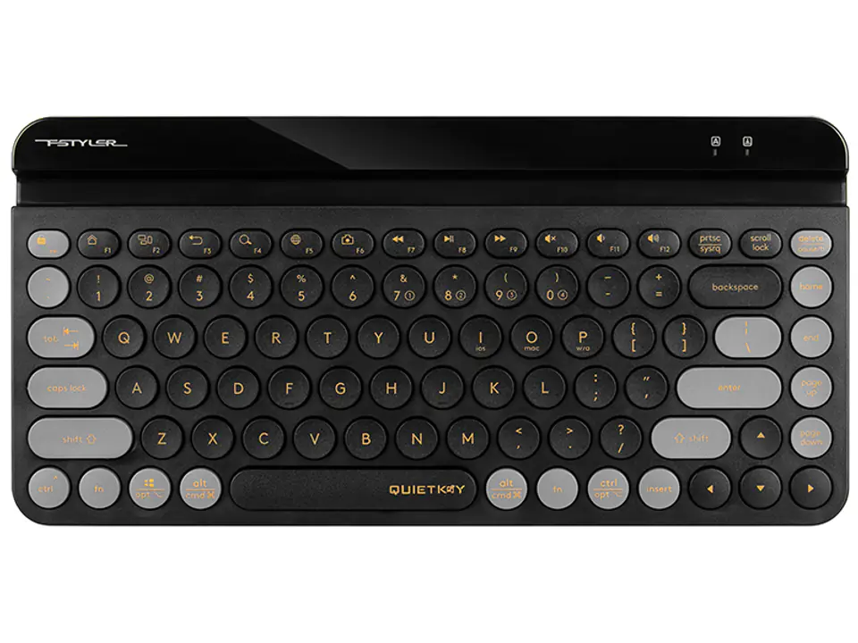 Klawiatura A4TECH FSTYLER FBK30 Blackcurrant 2.4GHz+BT (Silent) w sklepie Wasserman.eu