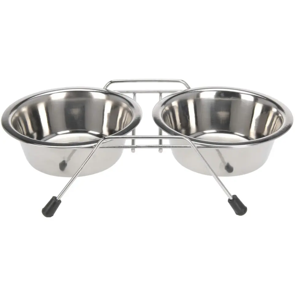 ⁨Bowl on the cat dog stand 2x0,8 L⁩ at Wasserman.eu