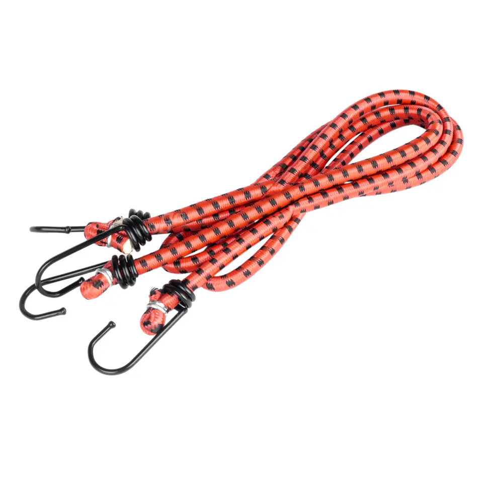 ⁨Linki elastyczne gumy do mocowania bagażu 2x80 cm o7 mm bstrap-02 amio-01147⁩ w sklepie Wasserman.eu