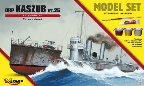 ⁨ORP "KASZUB" 1935 Polski Okręt Torpedowy⁩ w sklepie Wasserman.eu