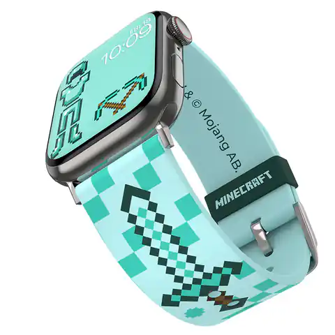 ⁨Minecraft - Pasek do Apple Watch 38/40/41/42/44/45/49 mm (Iconic)⁩ w sklepie Wasserman.eu