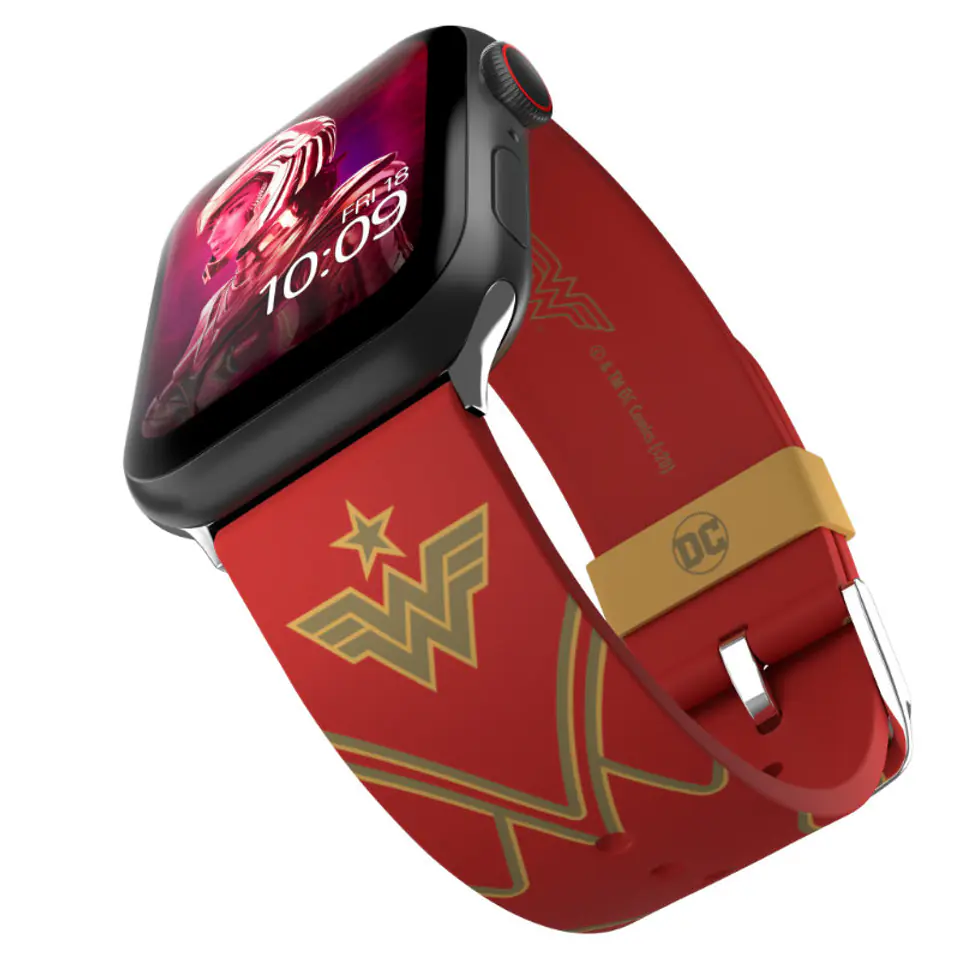 ⁨DC Comics - Pasek do Apple Watch 38/40/41/42/44/45/49 mm (Wonder Woman 1984: Crimson Armor)⁩ w sklepie Wasserman.eu