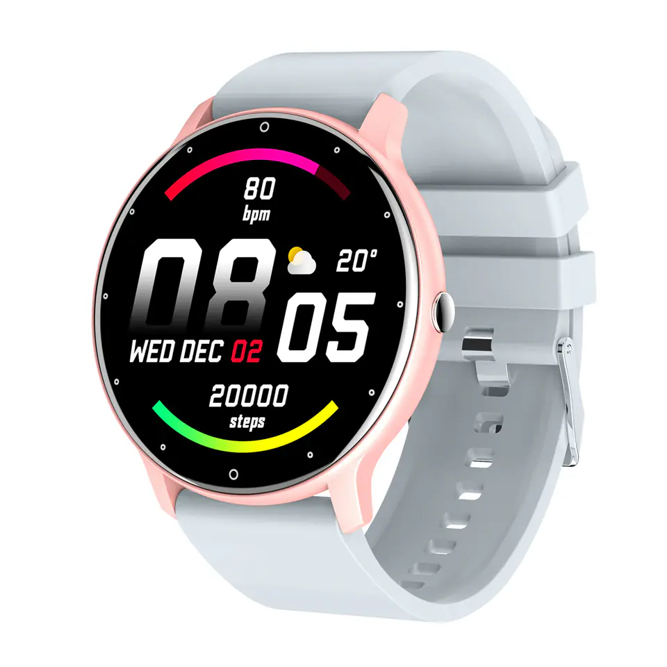 SMARTWATCH UNISEX GRAVITY GT1-8 - PULSOMETR, WŁASNE TARCZE (sg015h) w sklepie Wasserman.eu