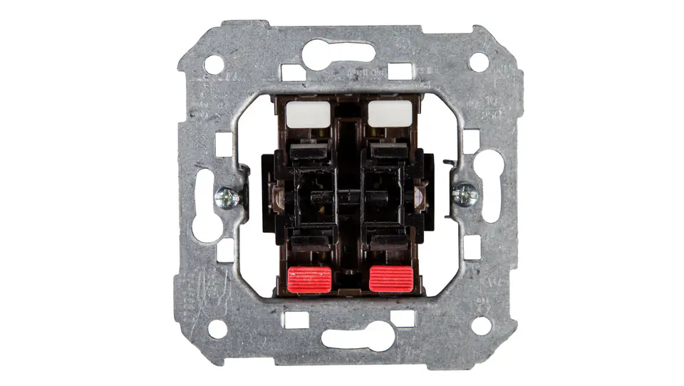 ⁨Simon 82 Przycisk podwójny mechanizm, szybkozłącza, 75396-39⁩ w sklepie Wasserman.eu