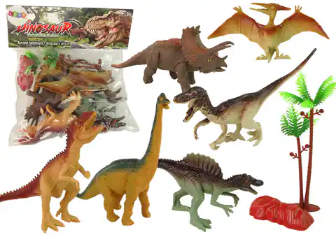 ⁨Zestaw Figurek Dinozaury Akcesoria 8 El.⁩ w sklepie Wasserman.eu