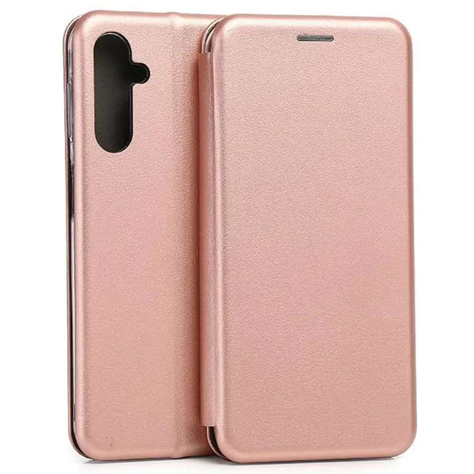 ⁨Beline Etui Book Magnetic Samsung M34 5GM346 różowo-złoty/rosegold⁩ w sklepie Wasserman.eu