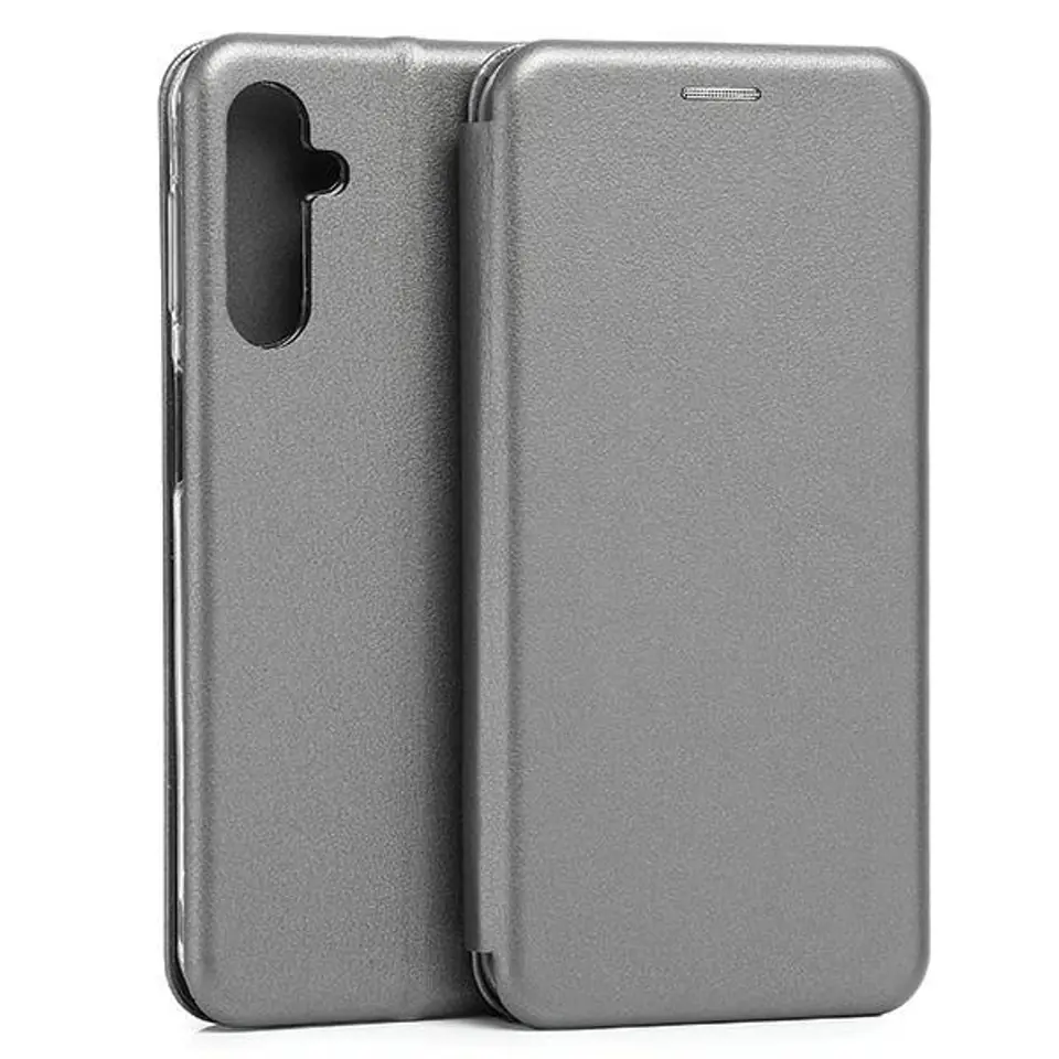 ⁨Beline Etui Book Magnetic Samsung M34 5GM346 stalowy/steel⁩ w sklepie Wasserman.eu