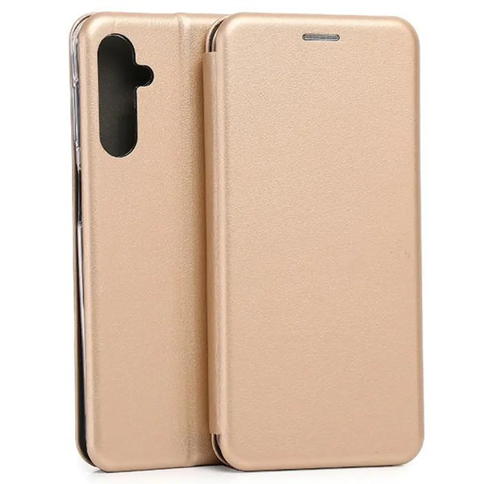 ⁨Beline Etui Book Magnetic Samsung M34 5GM346 złoty/gold⁩ w sklepie Wasserman.eu