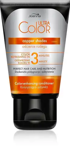 ⁨Joanna Ultra Color Odżywka do włosów koloryzująca - odcienie rudego 100g⁩ w sklepie Wasserman.eu