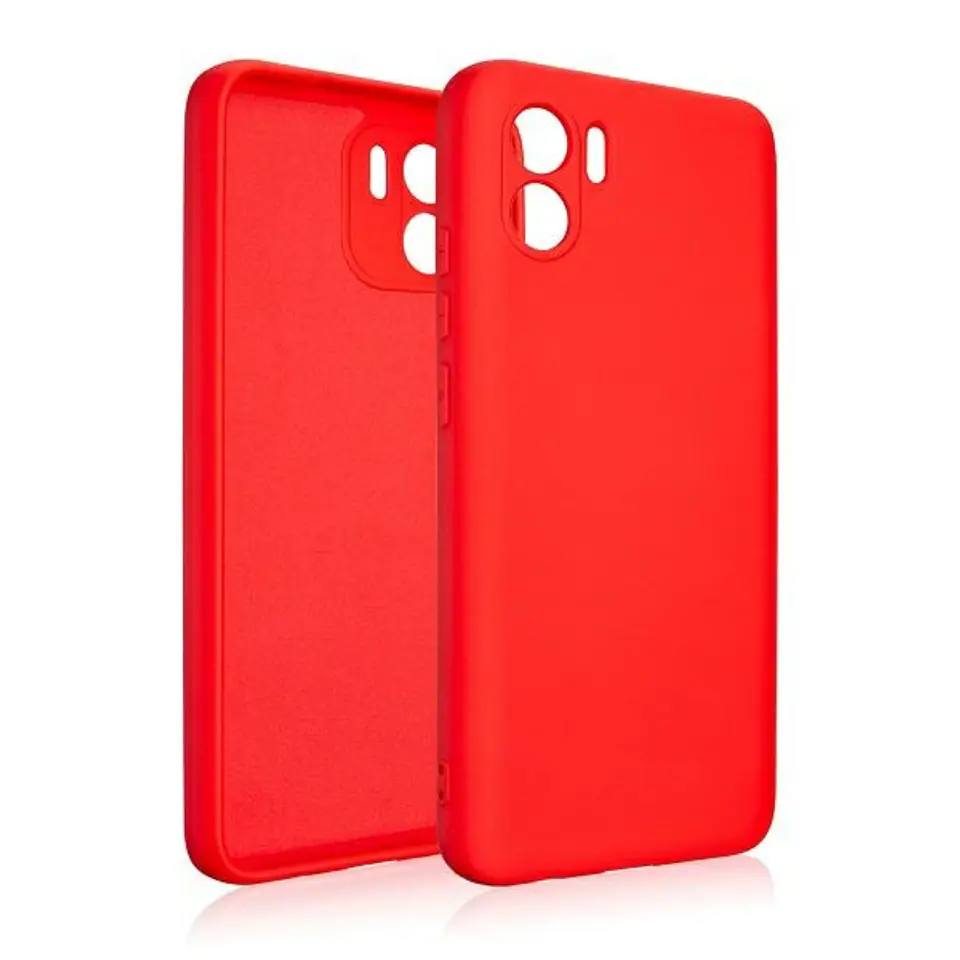⁨Etui Beline Silicone Redmi A5 czerwony⁩ w sklepie Wasserman.eu