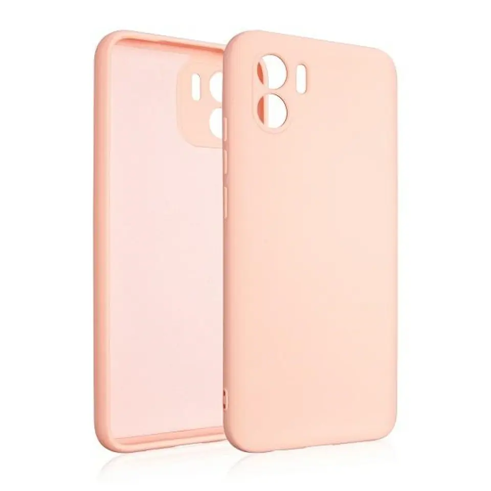 ⁨Beline Etui Silicone Xiaomi Redmi A2 różowo-złoty/rose gold⁩ w sklepie Wasserman.eu