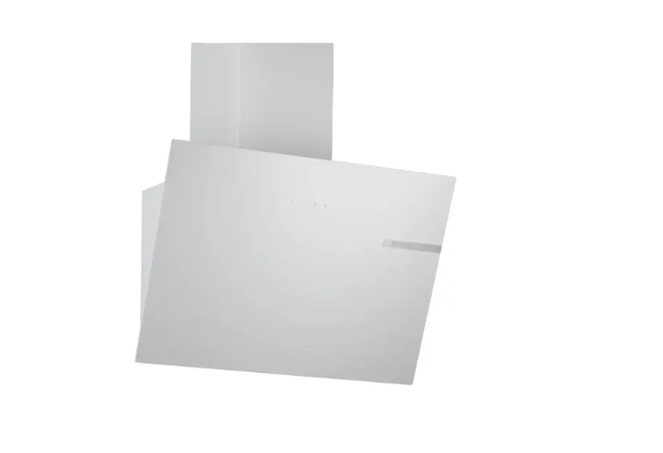 ⁨Bosch Serie 6 DWK65DK20 cooker hood Wall-mounted White 430 m3/h A⁩ at Wasserman.eu