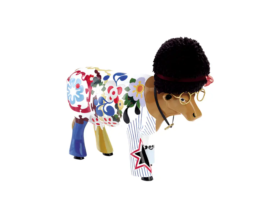 CowParade Sao Paulo 2010, Wooodstock, autor: Cristina Campana. w sklepie Wasserman.eu