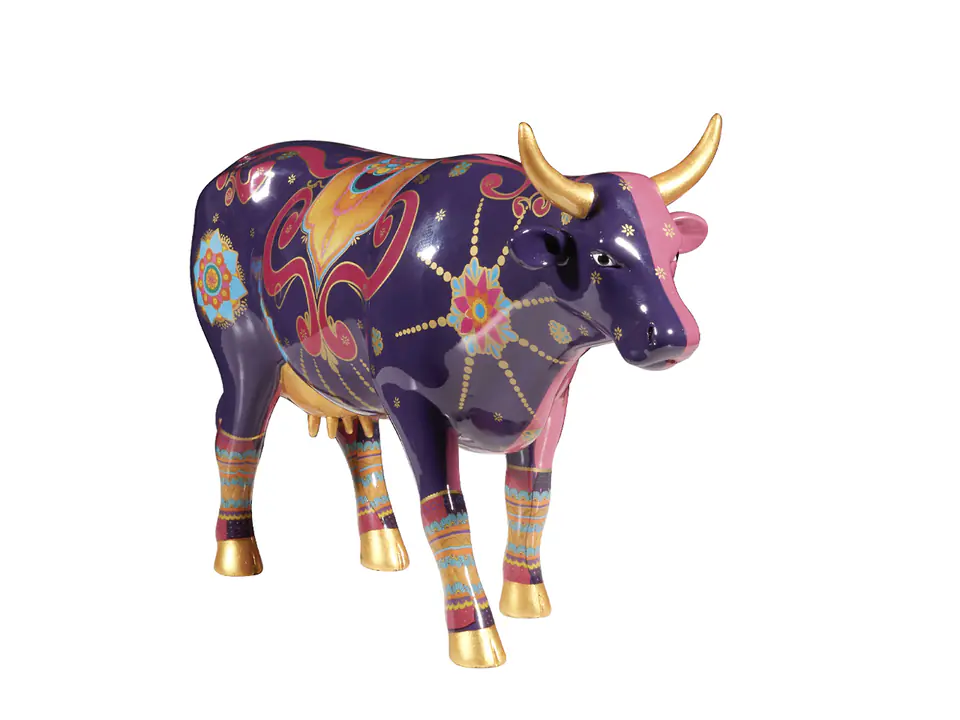 ⁨CowParade Sao Paulo 2017, New Delhi, autor: Marcia Aftimus.⁩ w sklepie Wasserman.eu