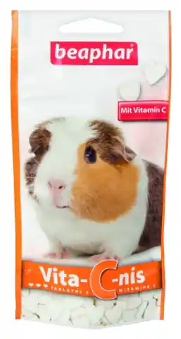 ⁨BEAPHAR VITA-C-NIS 50G - tabletki z witaminą C dla świnek morskich⁩ w sklepie Wasserman.eu