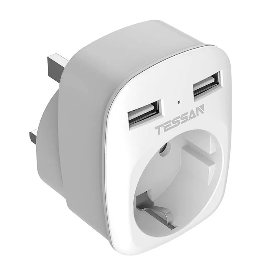 ⁨Adapter podróżny TS-611-UK-GRA⁩ w sklepie Wasserman.eu