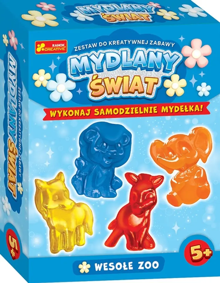 ⁨Mydlany świat Wesołe Zoo Wykonaj samodzielnie mydełka⁩ w sklepie Wasserman.eu