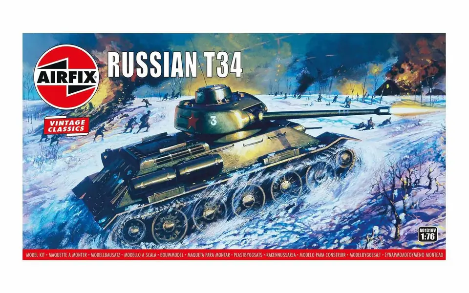 ⁨Model plastikowy Czołg T34/85⁩ w sklepie Wasserman.eu