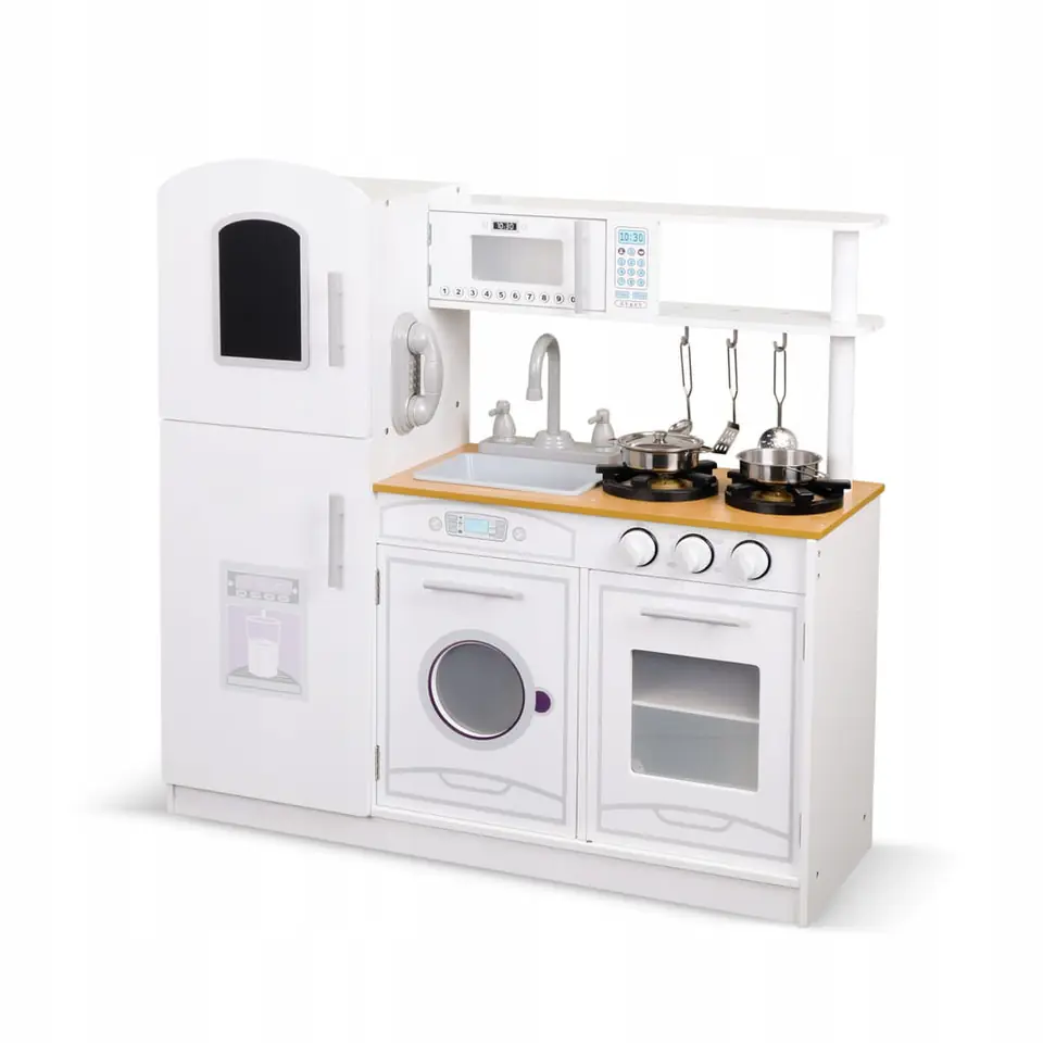 ⁨PROMIS Wooden children's kitchen with accessories⁩ at Wasserman.eu