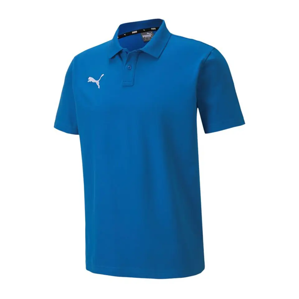 ⁨Koszulka męska Puma teamGOAL 23 Casuals Polo niebieska 656579 02 M⁩ at Wasserman.eu