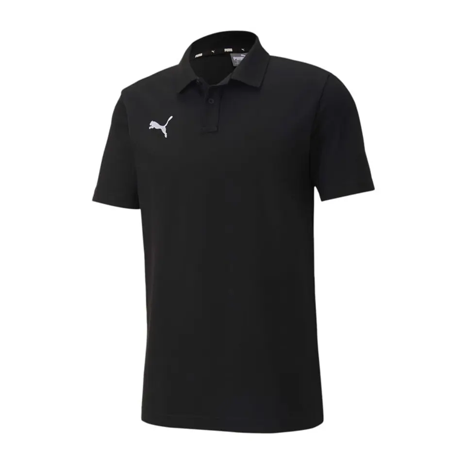 ⁨Koszulka męska Puma teamGOAL 23 Casuals Polo czarna 656579 03 S⁩ at Wasserman.eu