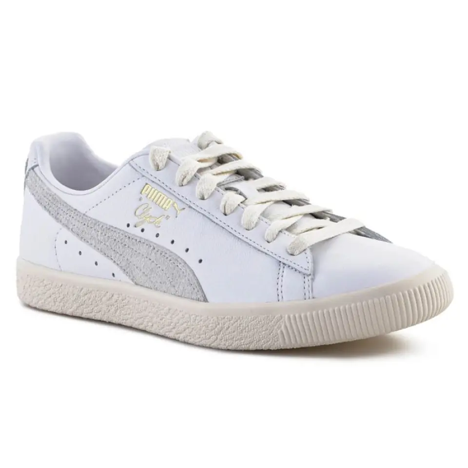 ⁨Buty Puma Clyde Base M 390091 (kolor Biały, rozmiar EU 42.5)⁩ w sklepie Wasserman.eu