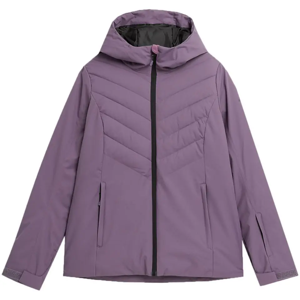 ⁨Women's ski jacket 4F F122 dark purple 4FAW23TJACF122 50S⁩ at Wasserman.eu