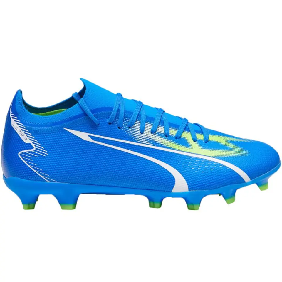 ⁨Buty piłkarskie Puma Ultra Match FG/AG M 107347 (kolor Niebieski, rozmiar 46)⁩ w sklepie Wasserman.eu