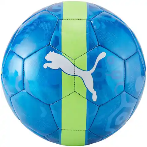 ⁨Piłka nożna Puma CUP ball Ultra 84075 (kolor Niebieski. Zielony, rozmiar 4)⁩ w sklepie Wasserman.eu