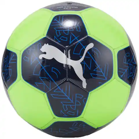 ⁨Piłka nożna Puma Prestige 83992 (kolor Granatowy. Zielony, rozmiar 3)⁩ w sklepie Wasserman.eu