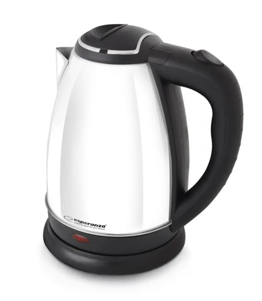 ⁨Esperanza EKK113W electric kettle 1.8 L Black,White 1800 W⁩ at Wasserman.eu