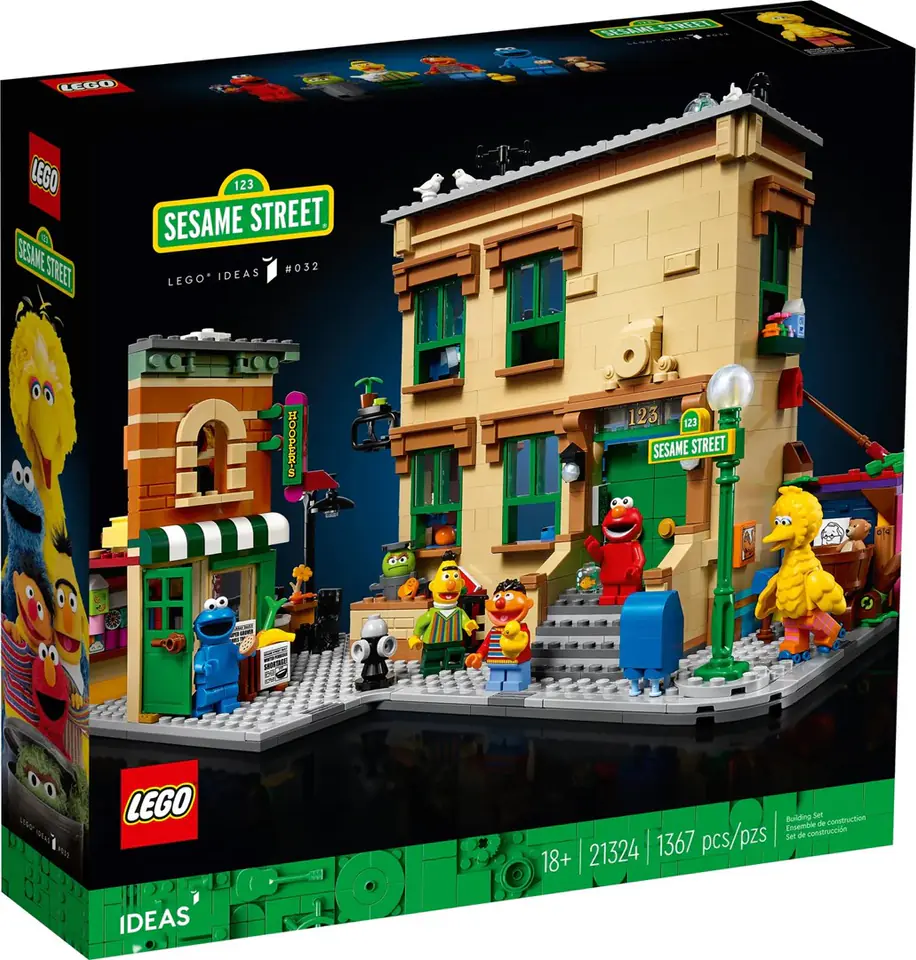 ⁨LEGO Ideas 21324 123 Ulica Sezamkowa⁩ w sklepie Wasserman.eu