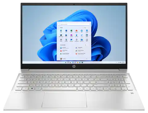 ⁨HP Pavilion 15-eh1318nw Laptop 39.6 cm (15.6") Full HD AMD Ryzen™ 7 5700U 16 GB DDR4-SDRAM 512 GB SSD Wi-Fi 6 (802.11ax) Windows 11 Home Silver⁩ at Wasserman.eu