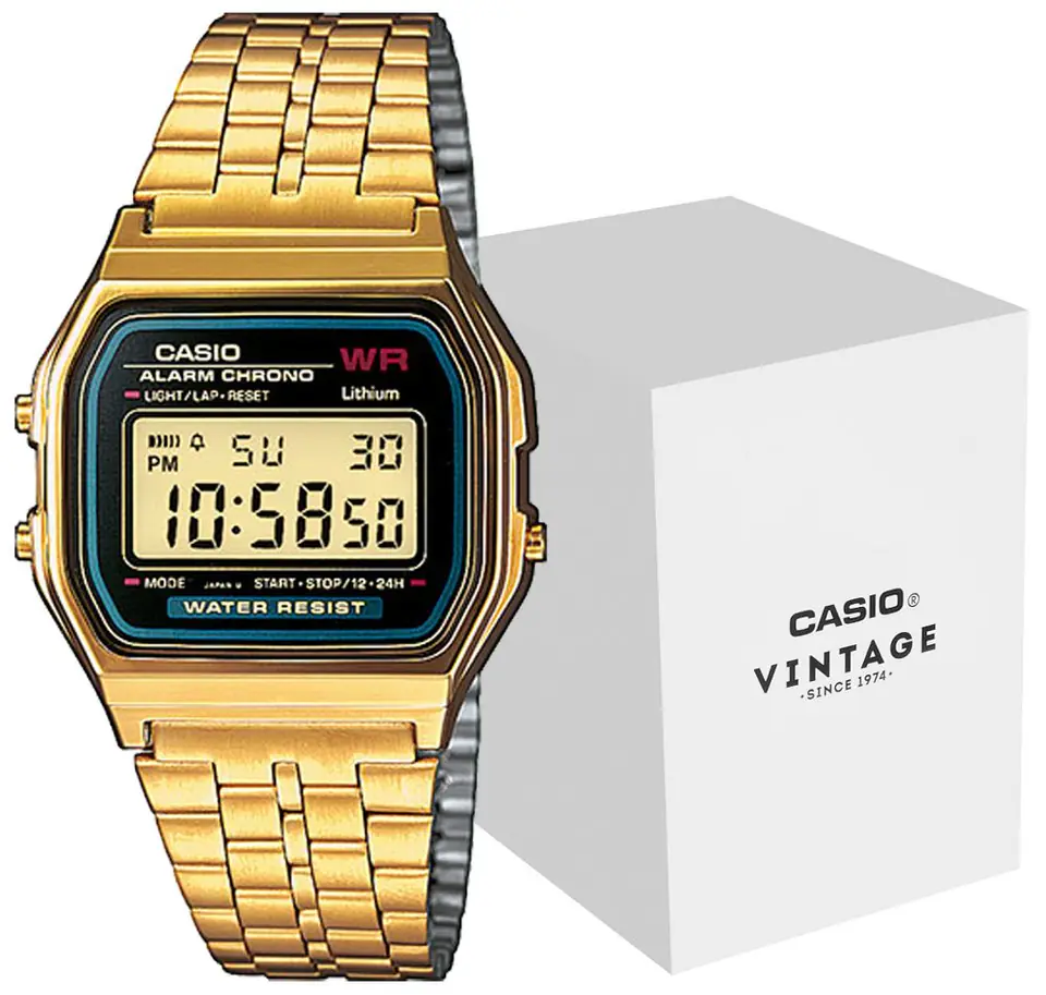⁨Zegarek CASIO A159WGEA-1EF Unisex⁩ w sklepie Wasserman.eu