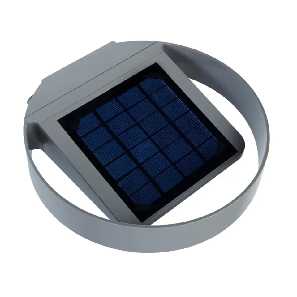 ⁨GB130 46761 Solar round led wall lamp 3W⁩ at Wasserman.eu