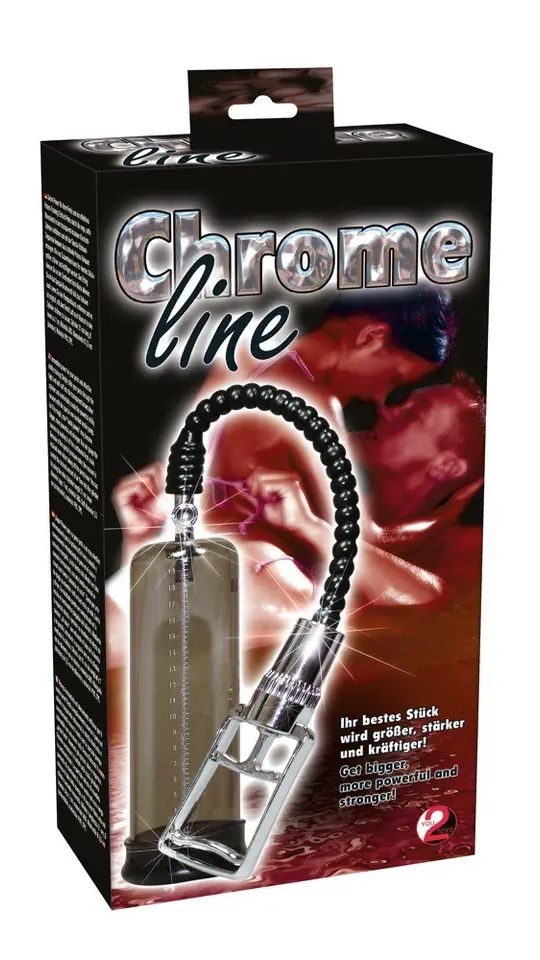 ⁨Pompka do penisa - Chrome line⁩ w sklepie Wasserman.eu