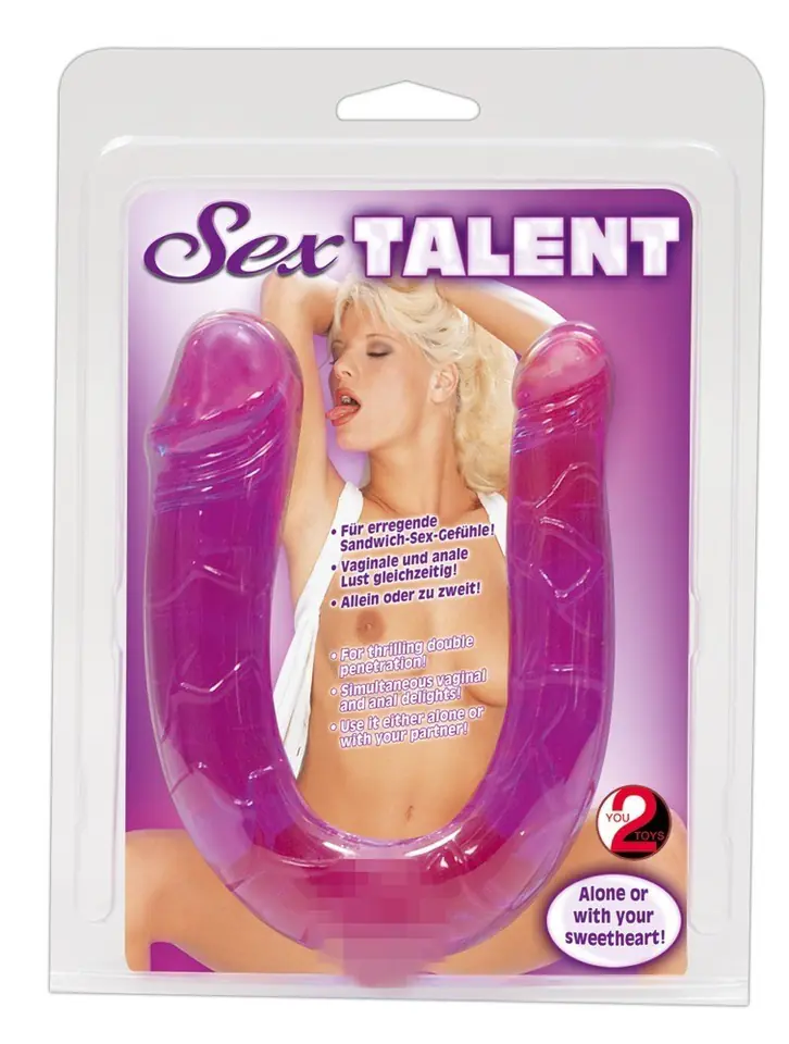 ⁨Double-sided Dildo Sex Talent 13 cm⁩ at Wasserman.eu