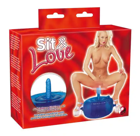 ⁨Siedzisko -  Sit & Love Vibrating Chair⁩ w sklepie Wasserman.eu