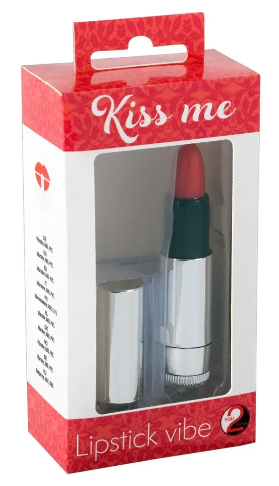 ⁨Wibrator Kiss Me Lipstick Vibe⁩ w sklepie Wasserman.eu